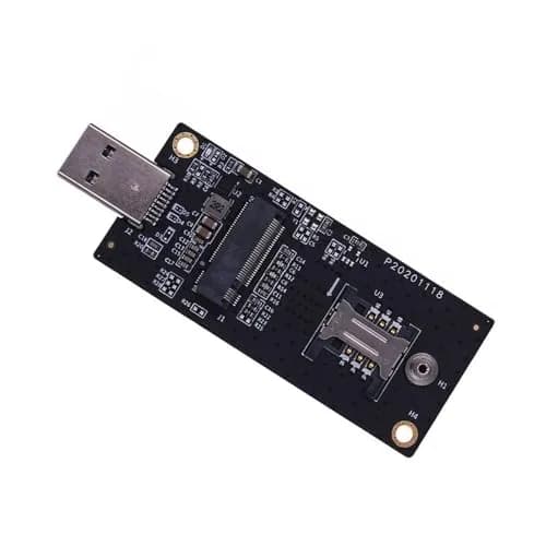 Xiwai M.2 Key-B NGFF WWAN to USB 3.0 Riser Card Adapter with SIM Slot for 3G/4G/5G LTE Wireless Modules (10cm x 10cm x 1cm) thumbnail 9