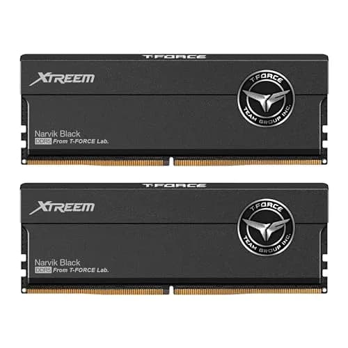 TEAMGROUP T-Force XTREEM DDR5 RAM 48GB (2x24GB) 8000MHz CL38 Black | High-Performance Desktop Memory Module thumbnail 1