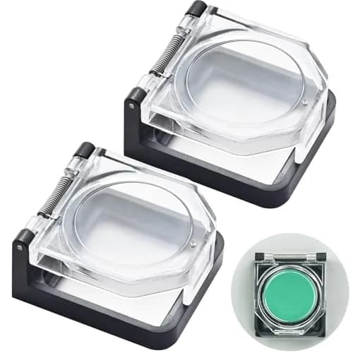 ZGSZJHF Push Button Switch Protector Cover for 39x34mm Square Hole, 2-Pack | Dustproof & Collision Resistant thumbnail 1