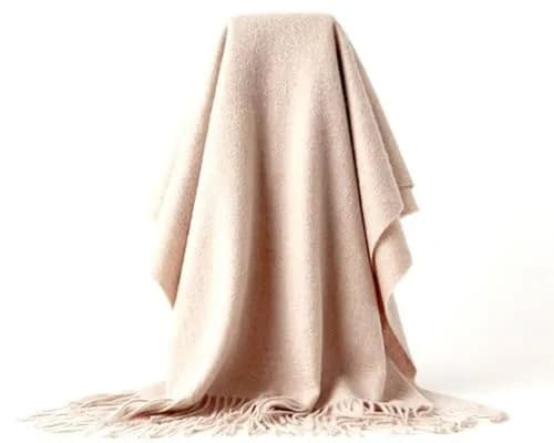 Novawo Wool Shawl Large Thick Pashmina Travel Scarf Winter Wraps for Women | Warm, Versatile & Classic thumbnail 3