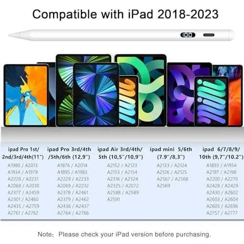 KOKABI iPencil 2nd Gen Stylus for iPad 6/7/8/9/10 | Precise Tilt & Palm Rejection thumbnail 2