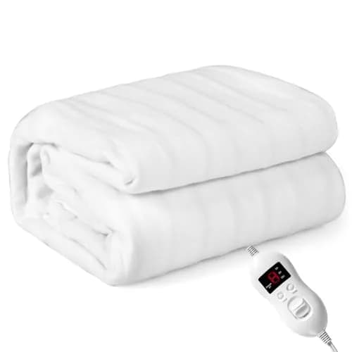 GORELAX Heated Mattress Pad Full Size 190cm x 137cm (75" x 54") | ETL Certified Electric Bed Warmer with 8 Heat Settings thumbnail 1