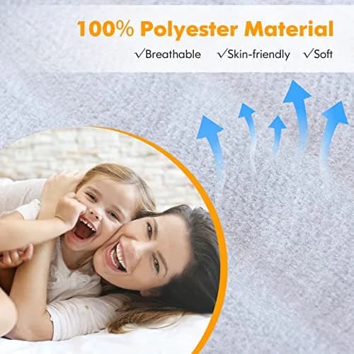GORELAX Heated Mattress Pad Full Size 190cm x 137cm (75" x 54") | ETL Certified Electric Bed Warmer with 8 Heat Settings thumbnail 2
