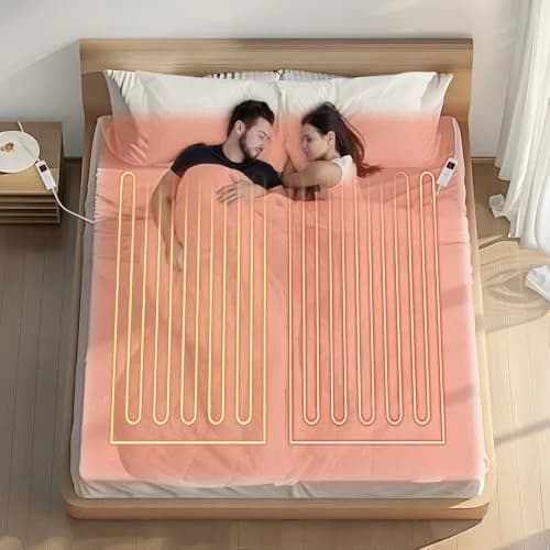 GORELAX Heated Mattress Pad King Size 203cm x 198cm (80 x 78 Inch) | ETL Certified, 9 Heat Settings, Dual Control thumbnail 5