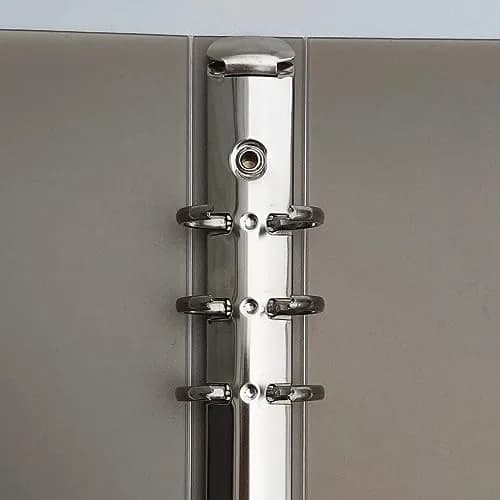 xingtingyu Storage Binder Cover 6-9 Ring PVC A5/A6/B5 | Refillable Office Organizer thumbnail 3
