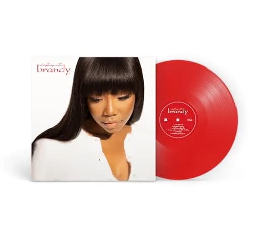 Motown Christmas With Brandy [Red LP] | Holiday & Wedding Vinyl Album (35cm x 2cm x 35cm) thumbnail 1