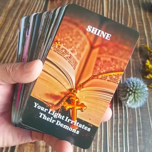 GZXINKE What's The Tea? Relationships Oracle Cards, Life Oracle Deck, for Beginners, Interpreting Career & Relationships, White thumbnail 8