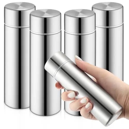 Vesici Mini Insulated Water Bottle 130ml | Portable Stainless Steel Flask for Travel & Kids thumbnail 1