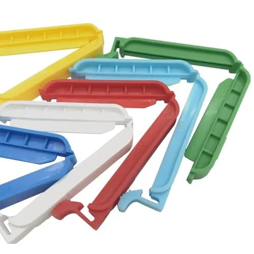 TXZWJZ Dialysis Bag Clamp Tubing Closure 60mm Multicolor Pack of 12 | Secure Sealing for Lab Use thumbnail 5