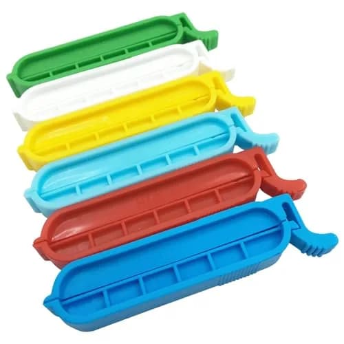 TXZWJZ Dialysis Bag Clamp Tubing Closure 60mm Multicolor Pack of 12 | Secure Sealing for Lab Use thumbnail 6