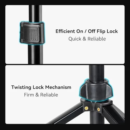 SMALLRIG RA-S200 Light Stand 6.6ft Aluminum Adjustable Support for Photography & Studio Use thumbnail 5
