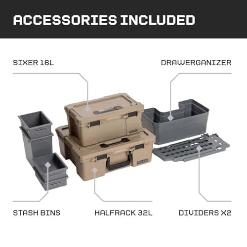 DECKED Truck Bed Storage System Compatible with Chevy Silverado & GMC Sierra 1500 5'9" Bed | Rugged USA Made thumbnail 4