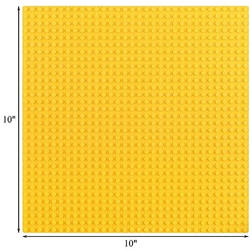 ZEAYEA Peel and Stick Baseplates 10 x 10 Inch | 12 Colors for Imaginative Play thumbnail 2