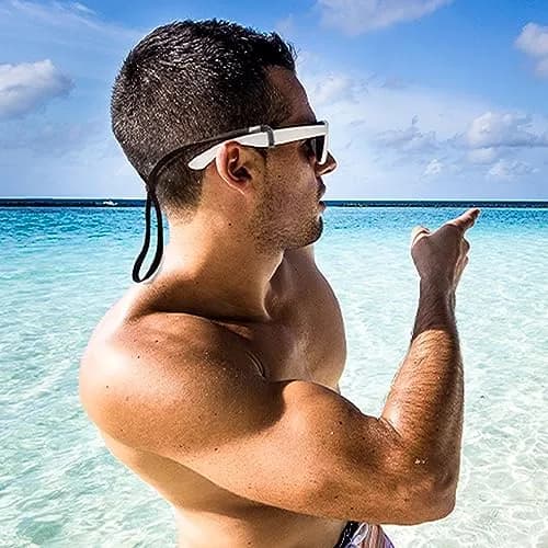 SIGONNA Eyeglasses String Holder Strap - Eyewear Neck Chain for Men Women | 27 in Adjustable Black thumbnail 9