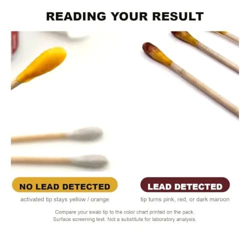 SCITUS KNOW, UNDERSTAND Lead Test Kit for Paint, Ceramics & More | Fast, Accurate Home Lead Detection (90 Count) thumbnail 2