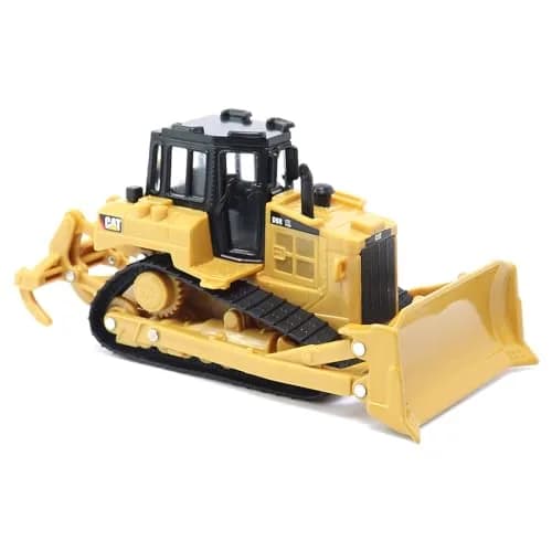 Diecast Masters D6R Bulldozer 1:64 Scale Model Yellow | Construction Vehicle for Collectors thumbnail 3