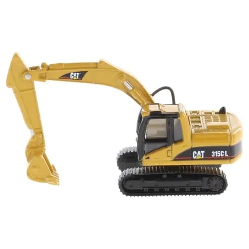 Diecast Masters Cat 315C L Hydraulic Excavator 1:87 HO Scale Model | ASTM-Tested Construction Toy thumbnail 6