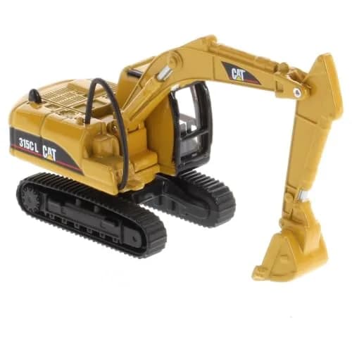Diecast Masters Cat 315C L Hydraulic Excavator 1:87 HO Scale Model | ASTM-Tested Construction Toy thumbnail 7