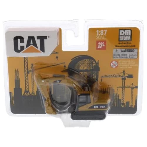Diecast Masters Cat 315C L Hydraulic Excavator 1:87 HO Scale Model | ASTM-Tested Construction Toy thumbnail 9