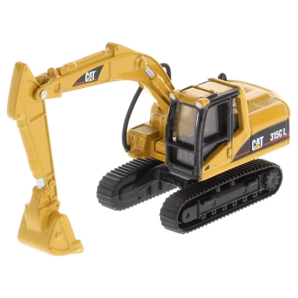 Diecast Masters Cat 315C L Hydraulic Excavator 1:87 HO Scale Model | ASTM-Tested Construction Toy - main product image