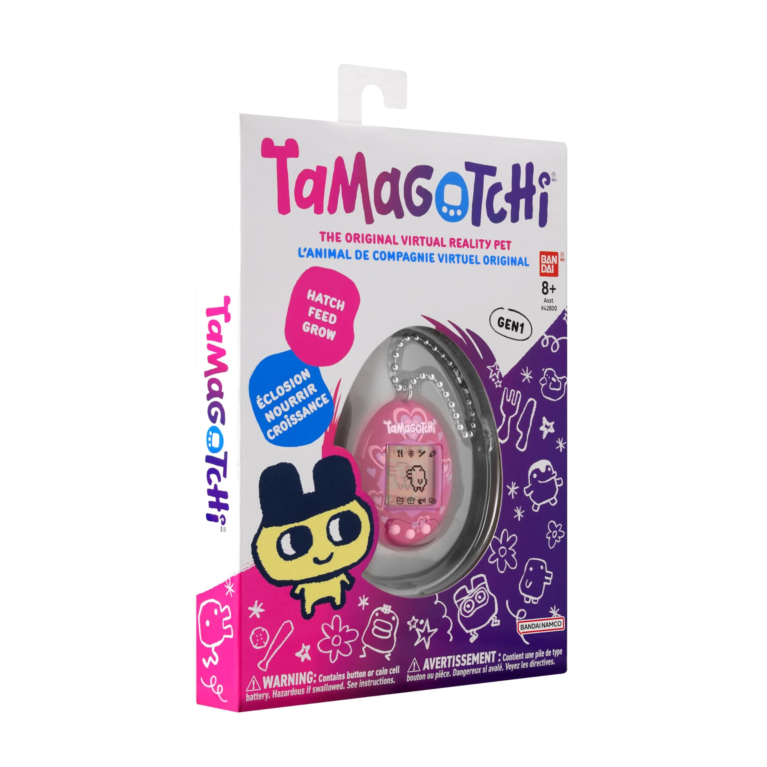 Tamagotchi Original Lots of Love Electronic Pet | Nostalgic Fun for Kids 8+ by Tamagotchi - view 6