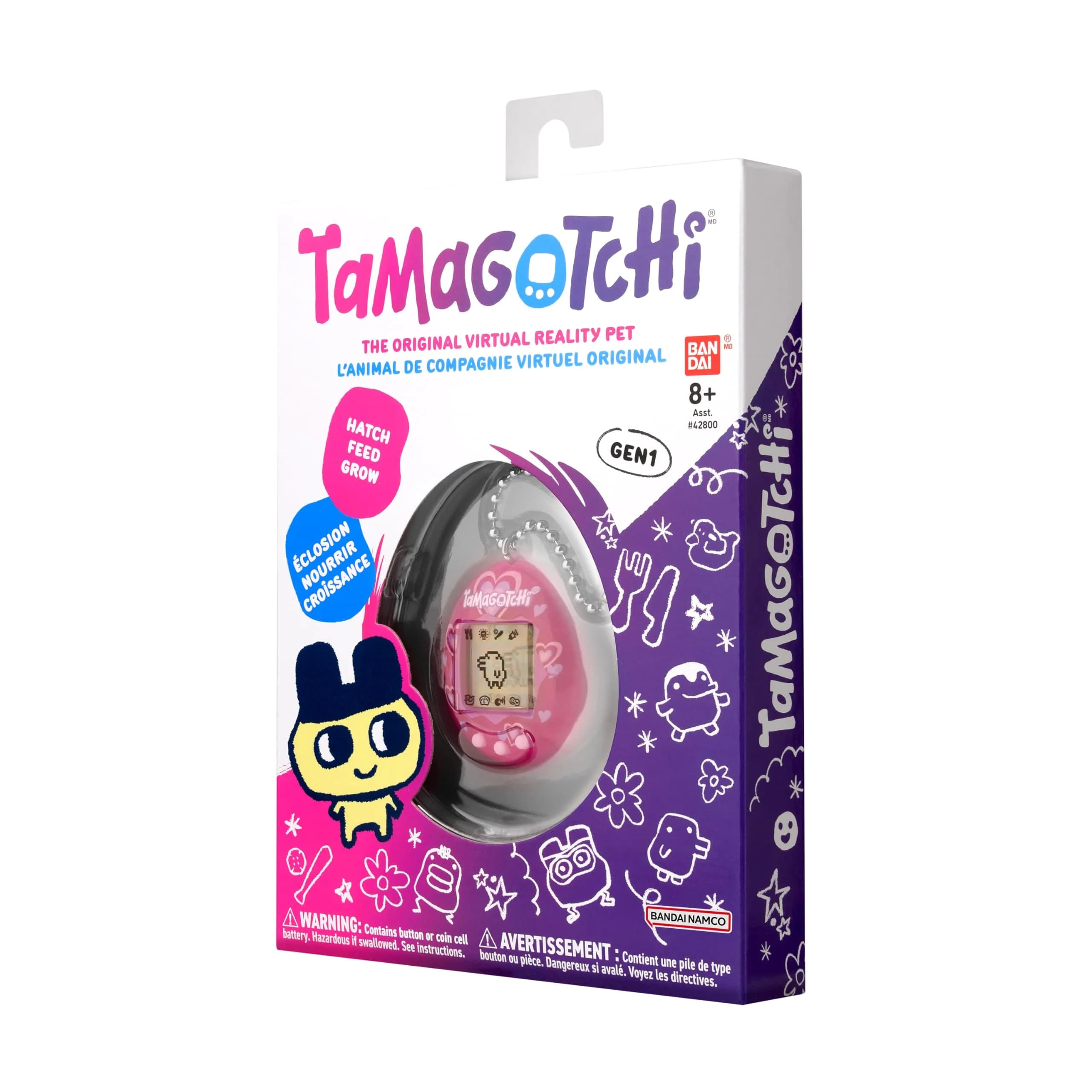 Tamagotchi Original Lots of Love Electronic Pet | Nostalgic Fun for Kids 8+ by Tamagotchi - view 9
