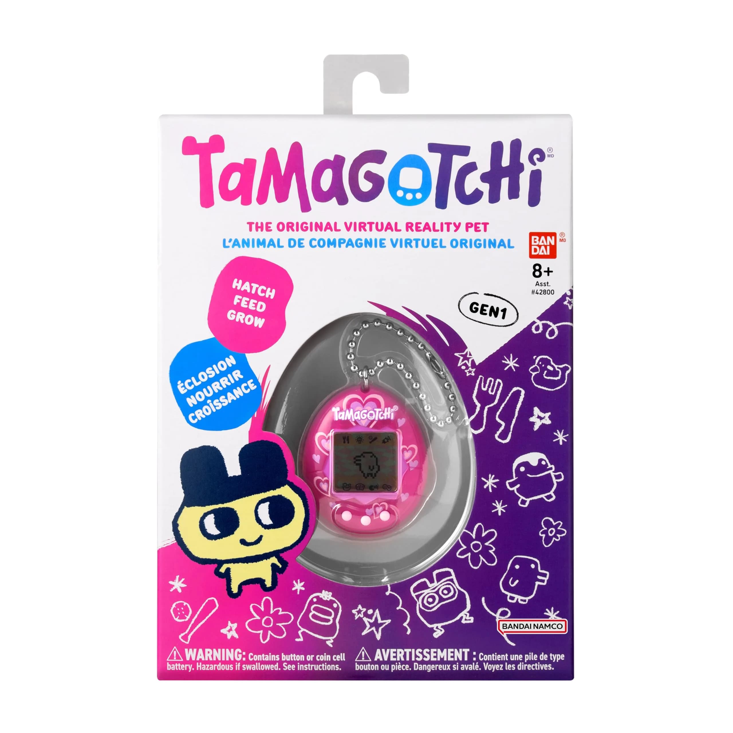 Tamagotchi Original Lots of Love Electronic Pet | Nostalgic Fun for Kids 8+ by Tamagotchi - view 3