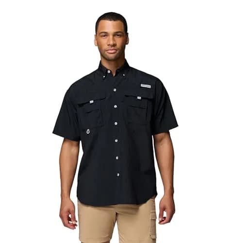 Columbia PFG Bahama II Short Sleeve Fishing Shirt | UPF 50, Lightweight Nylon, UV Protection (70-120c) thumbnail 1