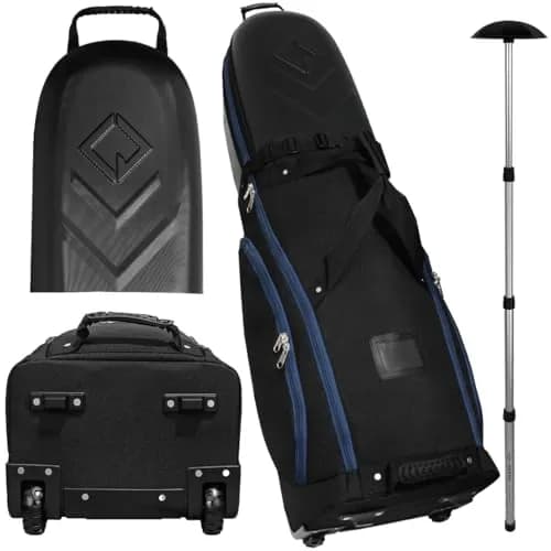 CaddyDaddy Enforcer Golf Travel Bag Crush Resistant Hard Top Protection | Airline Approved Durable Case thumbnail 1