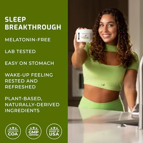 BIOptimizers Sleep Breakthrough Blueberry 202.5 g | Non Habit Forming, Melatonin-Free, Natural Sleep Support thumbnail 2