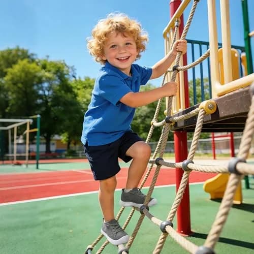 LeIsfIt Toddler Sneakers Boys Girls Lightweight Slip-On Shoes Dark Grey 6 | Breathable, Easy Slip-On, Non-Slip for Active Toddlers thumbnail 2