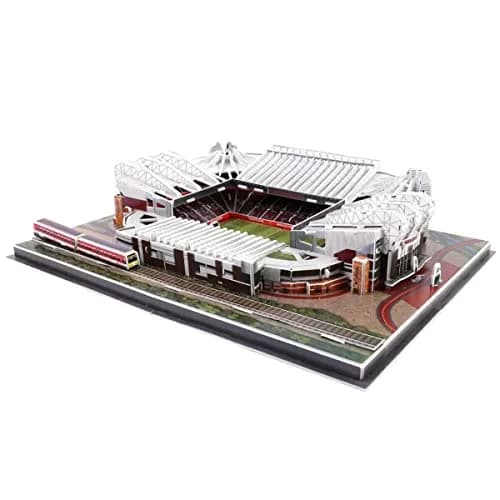 ISFIBA Classic Football Stadium Puzzle 3D Model, Old Trafford | Soccer Stadium Souvenir Gift thumbnail 1