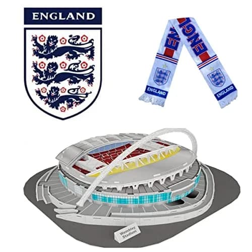 ISFIBA Classic Football Stadium Puzzle Wembley Stadium 35.56cm (14 inches) | Educational STEM Learning Toy thumbnail 4