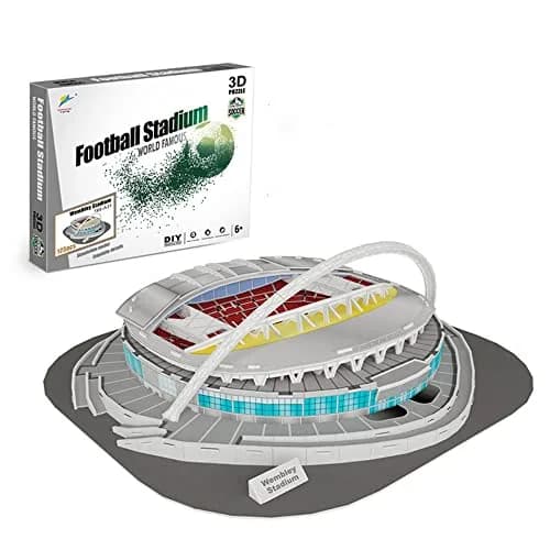 ISFIBA Classic Football Stadium Puzzle Wembley Stadium 35.56cm (14 inches) | Educational STEM Learning Toy thumbnail 3