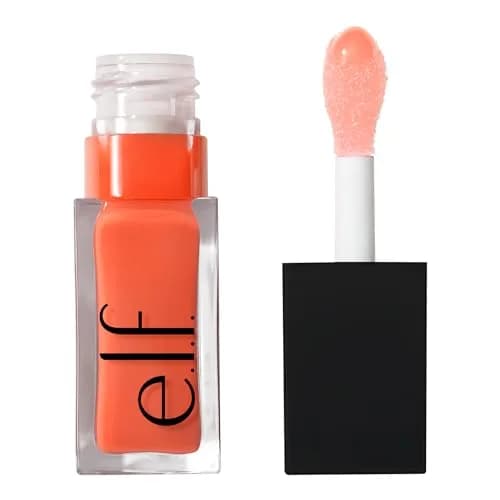 e.l.f. Glow Reviver Lip Oil, Coral Fixation | Nourishing Tinted Lip Oil with Jojoba Oil, 7.6ml (0.25 Fl Oz) thumbnail 1