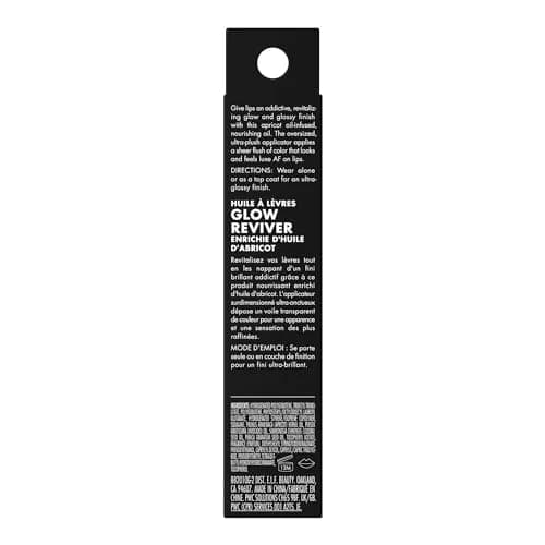 e.l.f. Glow Reviver Lip Oil, Crystal Clear 7.6ml (0.25 Fl Oz) | Nourishing Tinted Lip Oil for High-Shine Finish thumbnail 8