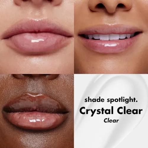 e.l.f. Glow Reviver Lip Oil, Crystal Clear 7.6ml (0.25 Fl Oz) | Nourishing Tinted Lip Oil for High-Shine Finish thumbnail 3