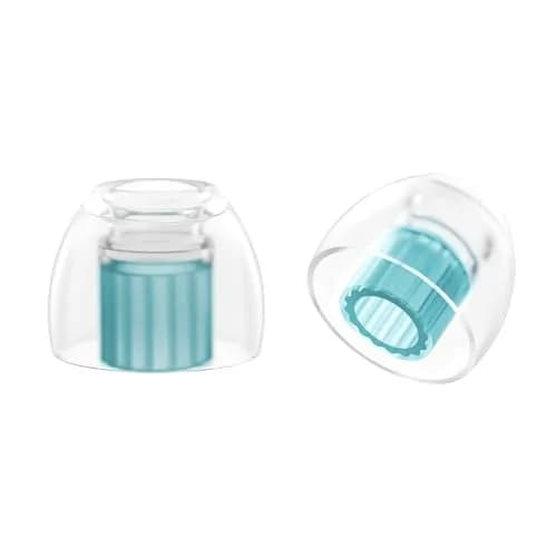 SpinFit W1 for IEM - MS - Medical-Grade Silicone Ear Tips | Double W-Shaped Tube Core Stability thumbnail 1
