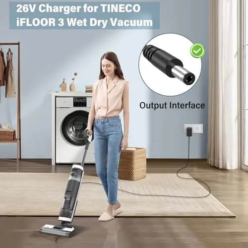 HIENADTOR 26V Vacuum Cleaner Charger | UL Certified Cordless Stick Vac Power Adapter thumbnail 4