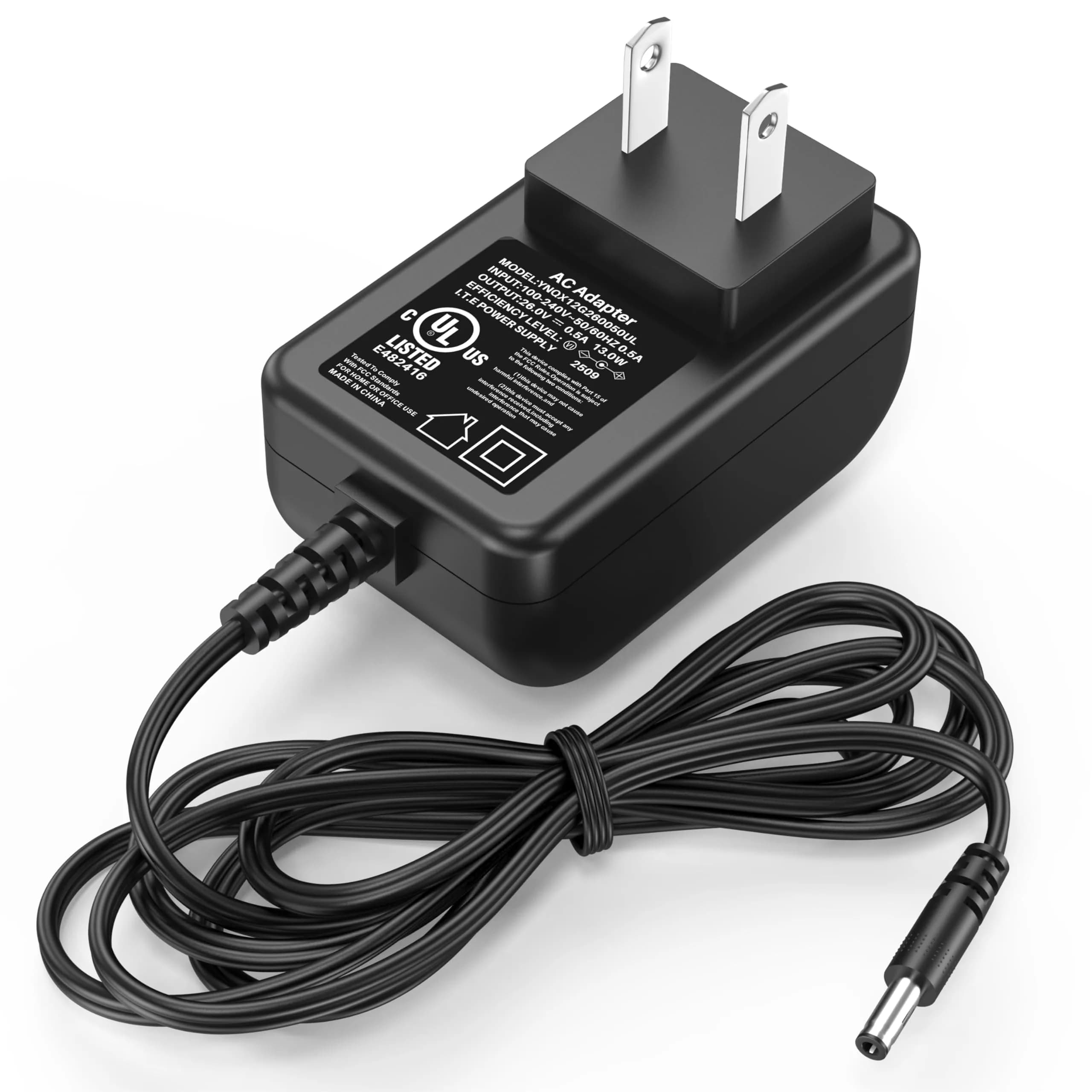 HIENADTOR 26V Vacuum Cleaner Charger | UL Certified Cordless Stick Vac Power Adapter - main product image