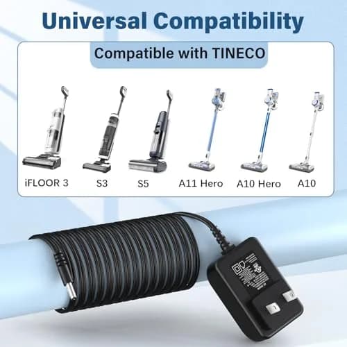HIENADTOR 26V Vacuum Cleaner Charger | UL Certified Cordless Stick Vac Power Adapter thumbnail 2