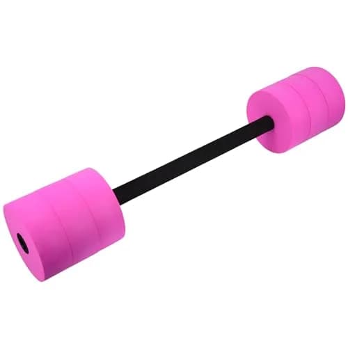 Hikeen Aquatic Exercise Dumbbells Pink Long Barbell | Water Resistance Workout Equipment thumbnail 4