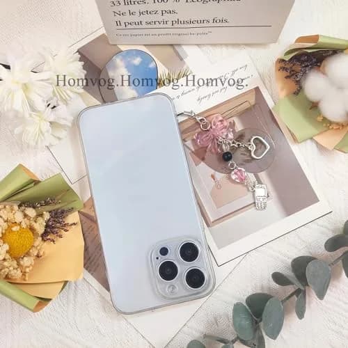 cioatu 1-4PCS Cute Phone Charms Y2K Cell Phone Strap Strawberry Butterfly Star | Elegant Decor for Phone & Bag thumbnail 6