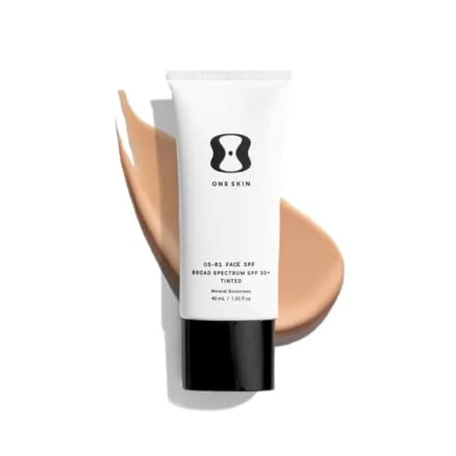 oneskin OS-01 Face SPF 30 Mineral Sunscreen Light/Medium | Broad Spectrum, Skin Longevity thumbnail 1