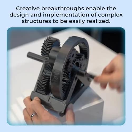 Creality Hyper PLA-CF 1.75mm Filament for 3D Printing | High-Strength Carbon Fiber Finish thumbnail 5