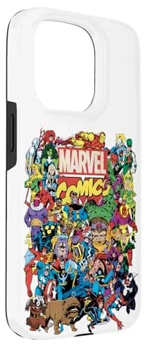 Marvel iPhone 15 Pro Marvel Comics Group Shot Case | Heavy Duty Protection (70-120 chars) thumbnail 3