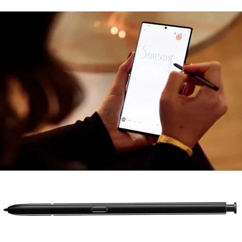 PCTC 2 Pack Note 20 S Pen Replacement for Samsung Galaxy Note 20/Ultra 5G | Pressure Sensitive Stylus, Mystic Black thumbnail 6