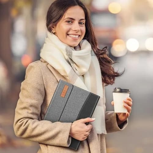 FINTIE Case for Samsung Galaxy Tab S10 Plus/S9 FE Plus 12.4'' | Multi-Angle & Card Holder thumbnail 7