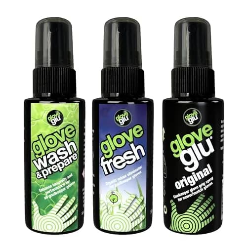 Gloveglu Glove Care Essentials Wash Fresh Grip Spray 3 x 1.7 floz (50.3 ml) | Ultimate Goalkeeper Glove Care System thumbnail 2