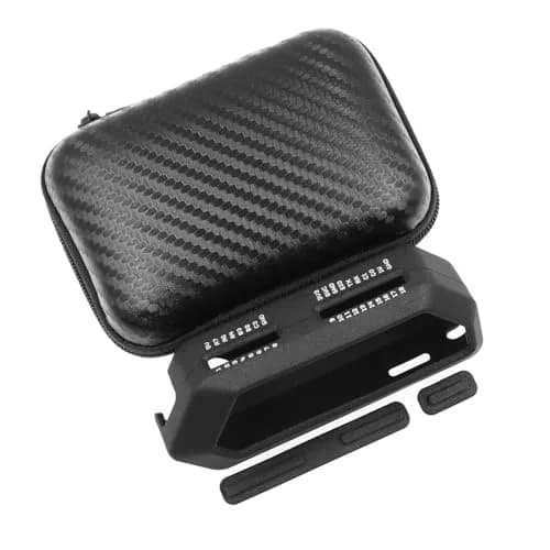 HCJYC 5-in-1 Flipper Zero Accessory Kit with Silicone Case & EVA Carry Case - Black Set thumbnail 3